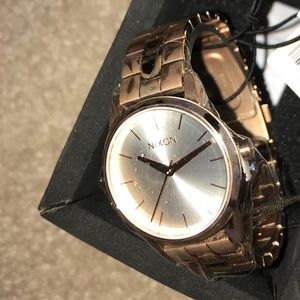 Rose Gold Women’s Nixon Watch